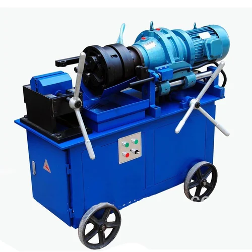 Rebar threading machine